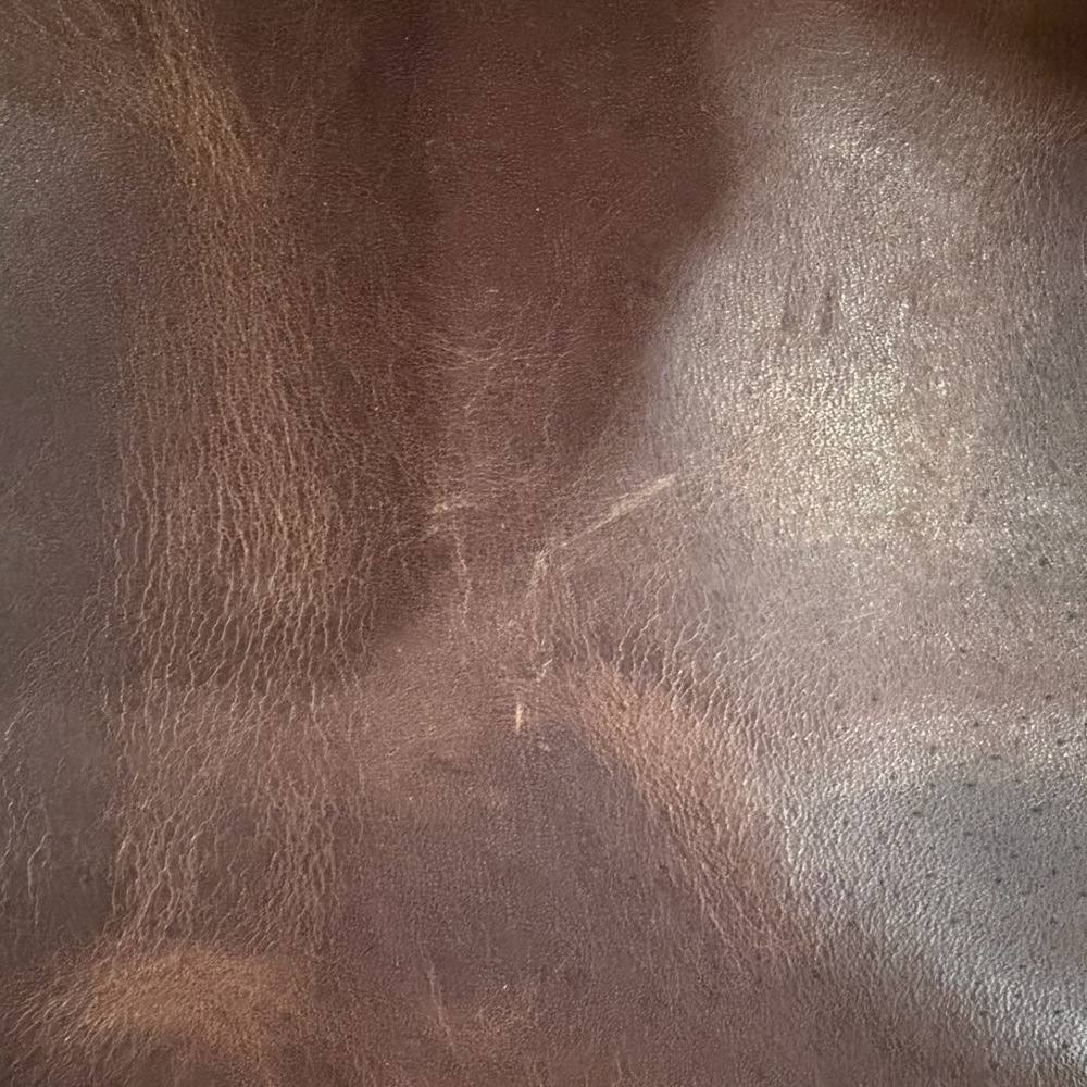 Portland Leather Mystery Tote Box Tamarindo New in original Box - Picture 12 of 16